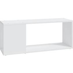 vidaXL Table White Meuble TV 80x32cm