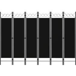 vidaXL 6-Panel Paravent 240x180cm