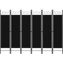 vidaXL 6-Panel Rumsavdelare 240x180cm