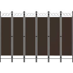 vidaXL 6-Panel Biombo 240x180cm