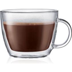 Bodum Bistro Double Wall Kaffekop, Krus 45cl 2stk