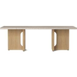 Audo Copenhagen Androgyne Sand Coffee Table 17.7x47.2"