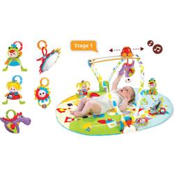 Yookidoo 3-I-1 Legetæppe - Gymotion Activity Playland