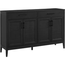 Crosley Milo Black Sideboard 56x36"