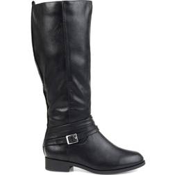 Journee Collection Ivie Wide Calf - Black