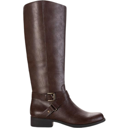 Style & Co Marliee Wide-Calf Riding Boots W - Brown