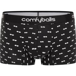 Comfyballs Regular Cotton Boxer - Black/White Balls