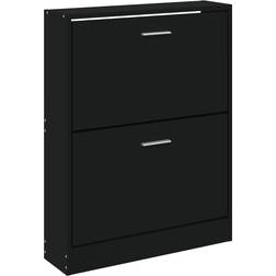 vidaXL 59x17x81cm Black Skoställ 59x81cm