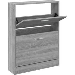 vidaXL 59x17x81cm Grey Sonoma Skoställ 59x81cm