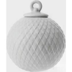 Lyngby Porcelæn Rhombe Light Grey Dekoration