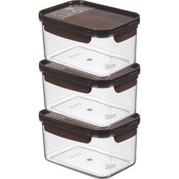 Lock & Lock Bisfree Modular Food Container 3pcs 1.5L