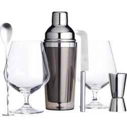 BarCraft Gin Cocktail Gift Barset 41.4cl 6st