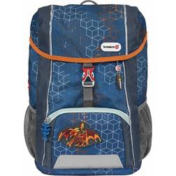 Step by Step Schleich Lava Dragon Backpack - Blue