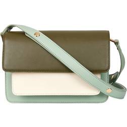 Bella Ballou Trio Crossbody Bag - Dusty Green/Cream/Olive