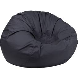 Flash Furniture Duncan Oversized Solid Gray Bean Bag