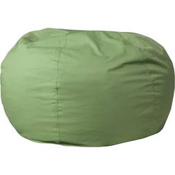 Flash Furniture Duncan Oversized Solid Green Bean Bag