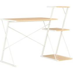 vidaXL 20291 White/Oak Schreibtisch 50x116cm