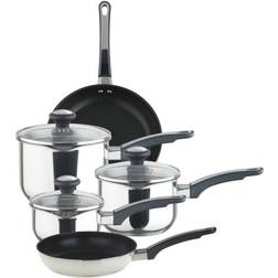 Prestige Everyday Straining Stainless Steel Batterie de cuisine 5 Pièces