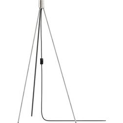 Umage Tripod Brushed Steel Floor Lamp 109cm