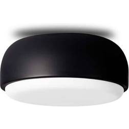 Northern Lighting Over Me Black Ceiling Flush Light ∅ 30cm