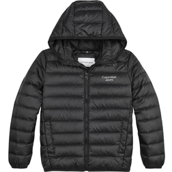 Calvin Klein Kid's Down Puffer Jacket - Black