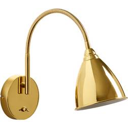 AH Belysning Smögen Brass Vægarmatur ∅ 11cm