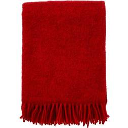 Klippan Yllefabrik Gotland Blankets Red (200x130cm)