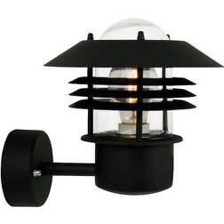 Nordlux Vejers Up Black Väggarmatur ∅ 22cm