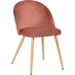 LPD Venice Pink Kitchen Chair 84cm 2pcs