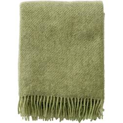 Klippan Yllefabrik Gotland Filt Grön (200x130cm)