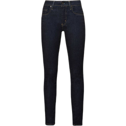 Levi's 721 High Rise Skinny Jeans - Dark Indigo Rinse/Blue