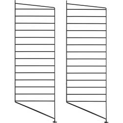 String System Bodenleiter 85 x 30 cm 2er Set Scaffale 2pcs