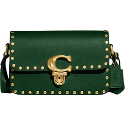 Coach Studio Shoulder Bag 19 With Rivets - Green