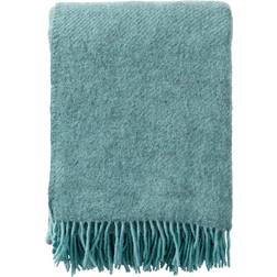 Klippan Yllefabrik Gotland Filt Turkos (200x130cm)