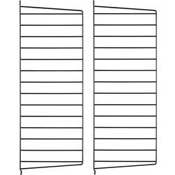 String Gable Black Hyllsystem 2st