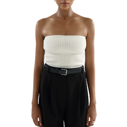Almada Label Lou Bustier Top - Cream