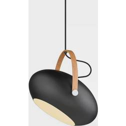 Halo Design D.C Black/Oak Pendant Lamp ∅ 40cm