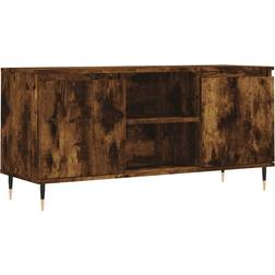 vidaXL 104x35x50cm Smoked Oak TV-bänk 104x50cm
