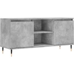 vidaXL 104x35x50cm Concrete Grey TV-bord 104x50cm