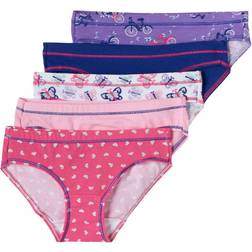 Hanes Ultimate Girl's Cotton Stretch Bikinis 5-pack - Assorted 1