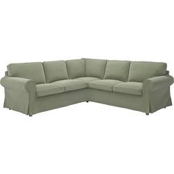 IKEA EKTORP Hakebo Grey-Green Sofföverdrag Grön, Grå (75x37cm)