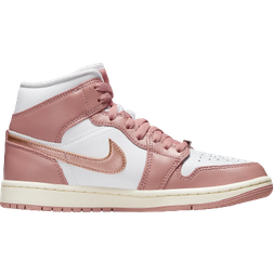 Nike Air Jordan 1 Mid SE W - Red Stardust/White/Sail/Metallic Copper