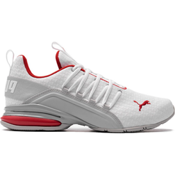 Puma Axelion Block M - White/High Rise Red