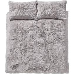 Catherine Lansfield Cuddly Påslakan Silver, Grå (200x135cm)
