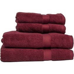 Lord Nelson Terrycloth Gästhandduk Röd (50x30cm)