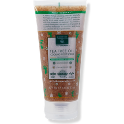 Earth Therapeutics Tea Tree Oil Cooling Foot Scrub 177ml