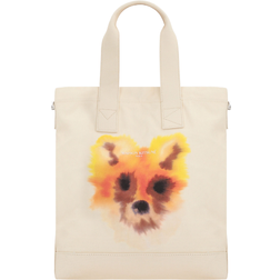 Maison Kitsuné X Rop Van Mierlo Fox N/S Tote Bag - Ecru