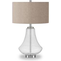 Meyer & Cross Lagos Antique Polished Nickel Table Lamp 23"
