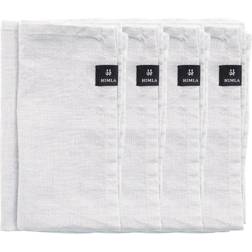 Himla Sunshine Cloth Napkin White (45x45cm)