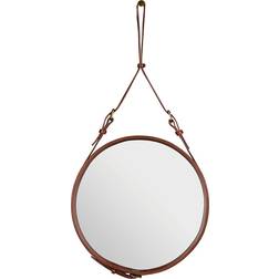 GUBI Adnet Circulaire Brown Espejo de Pared 45cm